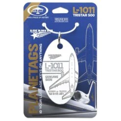 Plane Tag Lockheed L-1011 Tristar 500 - White