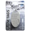 Plane Tag P-51K Mustang Rare With Rivets -Men Clothing Store plane tag p 51k mustang rare with rivets