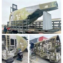 Plane Tag Sikorsky H-3- Military Green -Men Clothing Store plane tag sikorsky h 3 military green 3