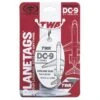 Plane Tag TWA DC-9 31 Series - White -Men Clothing Store plane tag twa dc 9 31 series white