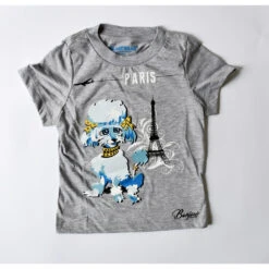 Poodle Paris Kids T-shirt