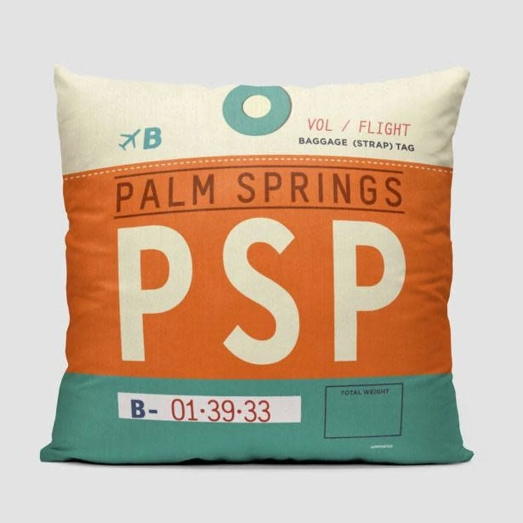 PSP Pillow Cover - Palm Springs 3 PSP Pillow Cover - Palm Springs