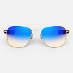 Randolph Aviator 23k Gold SkyForce Sunglasses