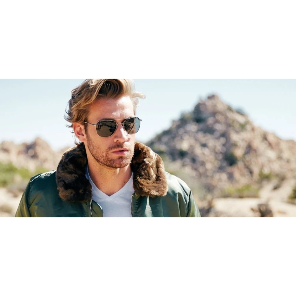 Randolph Aviator Gun Metal Sunglasses 5 Randolph Aviator Gun Metal Sunglasses - Image 4