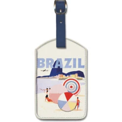 Rio De Janeiro, Brazil Luggage Tag