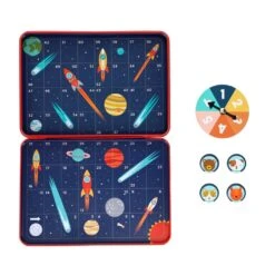 Rocket Race Magnetic Game Tin -Men Clothing Store rocket race magnetic game tin 1