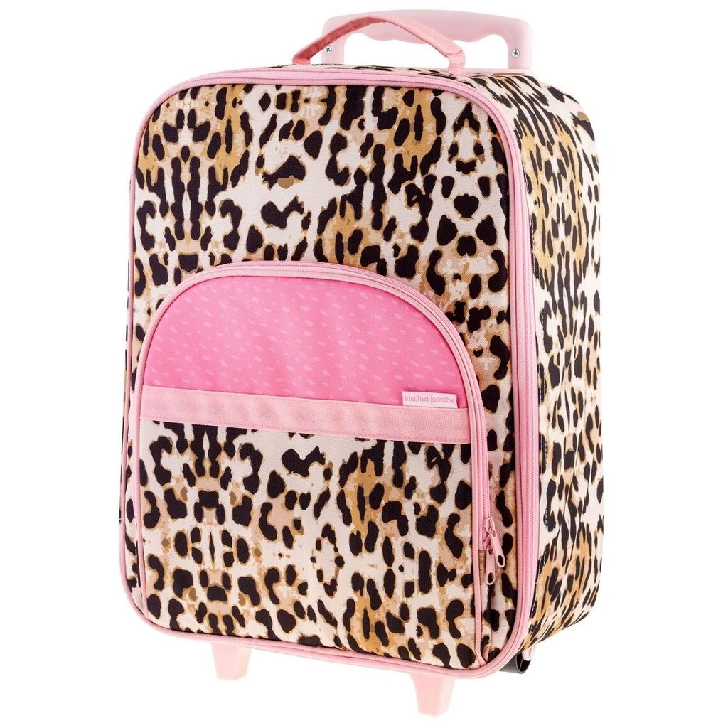 Rolling Leopard Print Luggage 3 Rolling Leopard Print Luggage