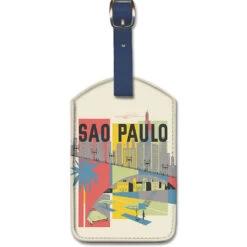 Sao Paulo, Brazil Luggage Tag