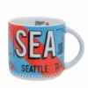 SEA Luggage TagCoffee Mug -Men Clothing Store sea luggage tag coffee mug