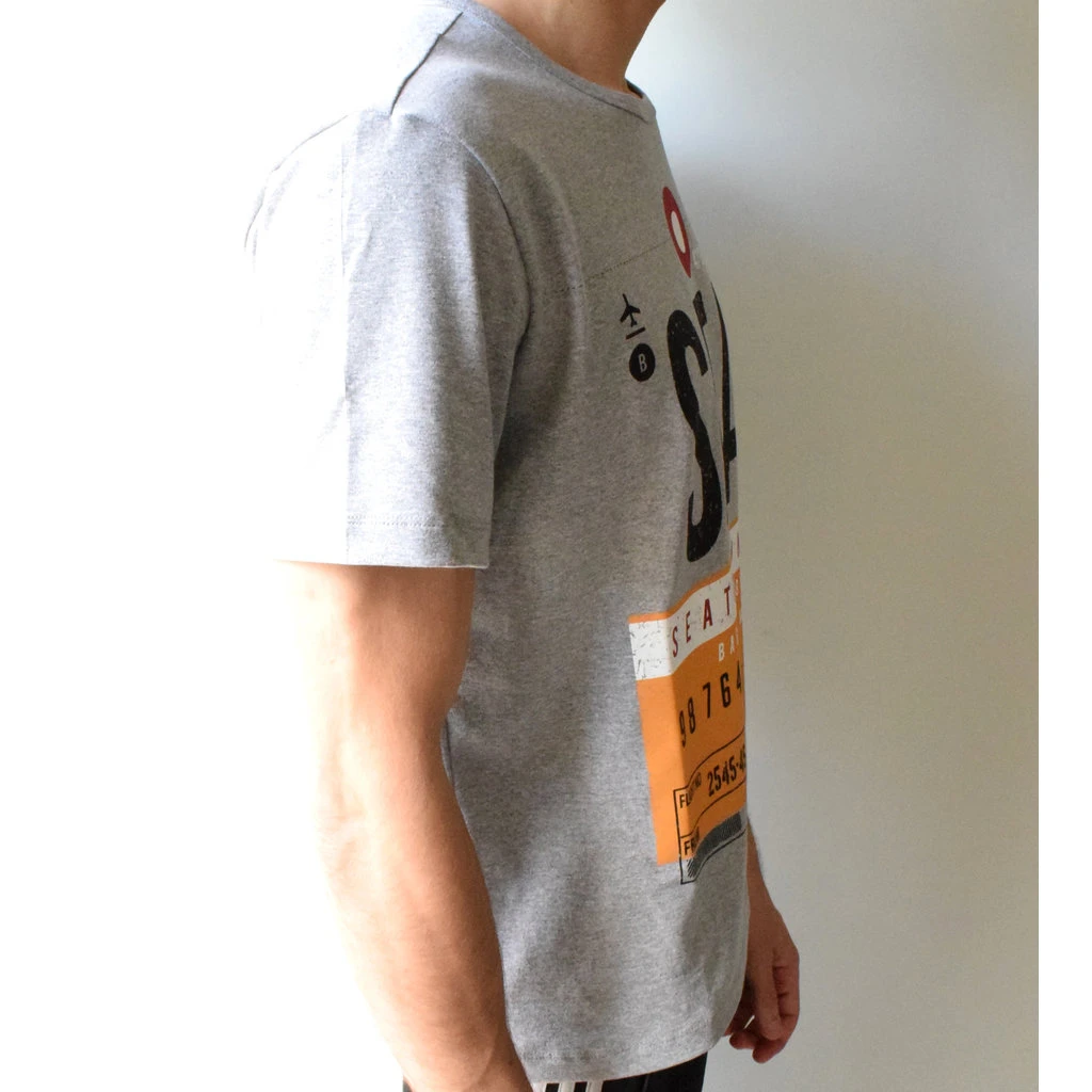 SEA Vintage Baggage Tag Men's T-shirt 4 SEA Vintage Baggage Tag Men's T-shirt - Image 2