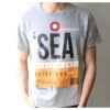 SEA Vintage Baggage Tag Men's T-shirt -Men Clothing Store sea vintage baggage tag mens t shirt