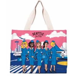 Seattle Stewardess Tote Bag