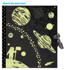 Space Adventure Glow In The Dark Journal -Men Clothing Store space adventure glow in the dark journal 2