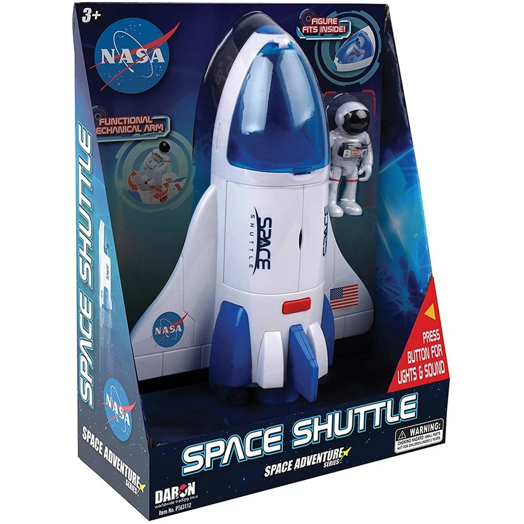 Space Adventure NASA Shuttle With Figure 3 Space Adventure NASA Shuttle With Figure