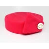 Stewardess Pill Box Hat -Size M -Bright Pink -Men Clothing Store stewardess pill box hat size m bright pink