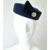 Stewardess Pill Box Hat -Size M -Navy -Men Clothing Store stewardess pill box hat size m navy