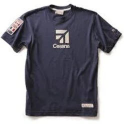 T-shirt: Mens Cessna -Navy