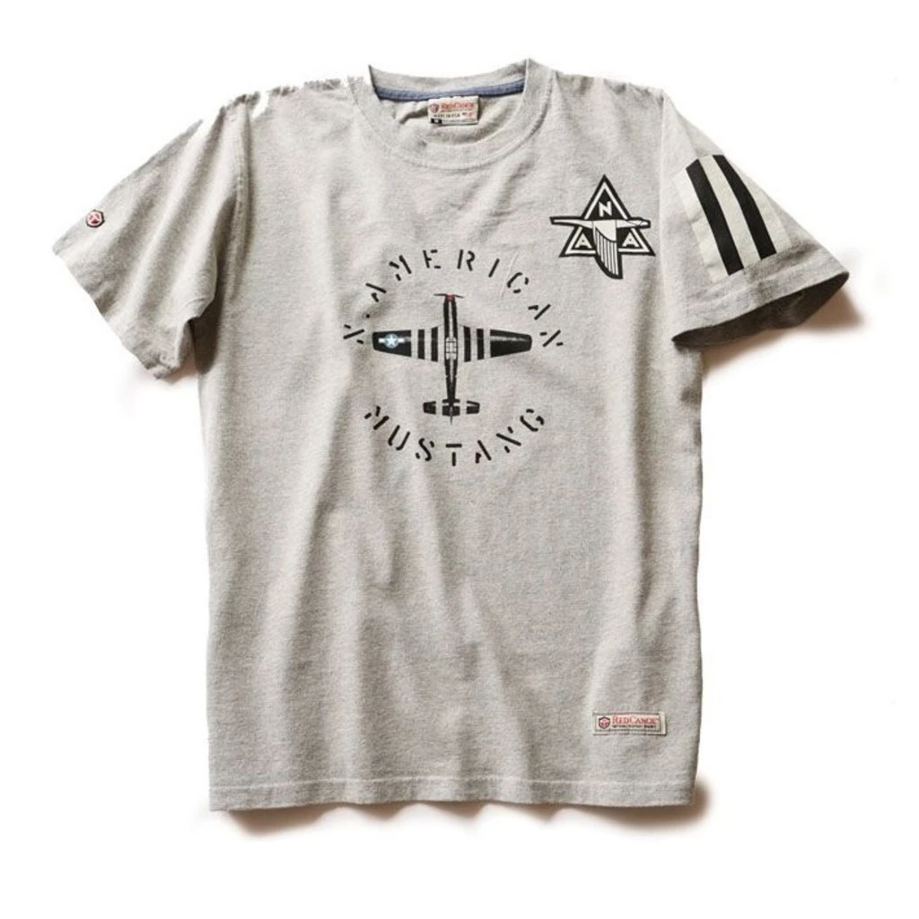 T-shirt: Mens North American Mustang 3 T-shirt: Mens North American Mustang