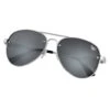 Top Gun® Aviator "Rivet" Sunglasses-Silver