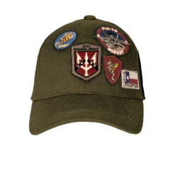 Top Gun® Cap With Patches -Olive