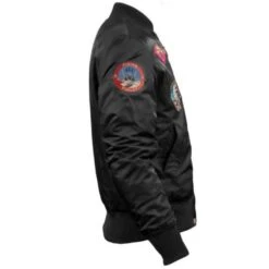 Top Gun® MA-1 Bomber With Patches -Men Clothing Store top gun ma 1 bomber with patches 2