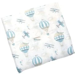Travel Muslin Baby Blanket - By Air
