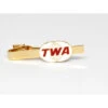 TWA Double Globe Logo Tiebar