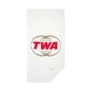 TWA Double Globe Logo Pool Towel