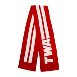 TWA Stripe Logo Sportsman-Style Scarf