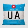 UA Crew Tag Pillow Cover -Men Clothing Store ua crew tag pillow cover