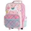 Unicorn Rolling Suitcase-pink -Men Clothing Store unicorn rolling suitcase pink