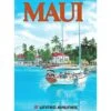 United Airlines Lahaina Maui Print 9x12