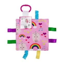 Unicorn Sensory Tag Travel Square