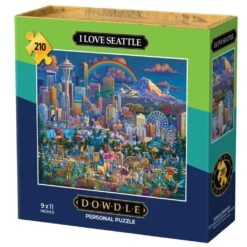 I Love Seattle Personal Puzzle 210 Piece