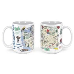 Washington Map Mug