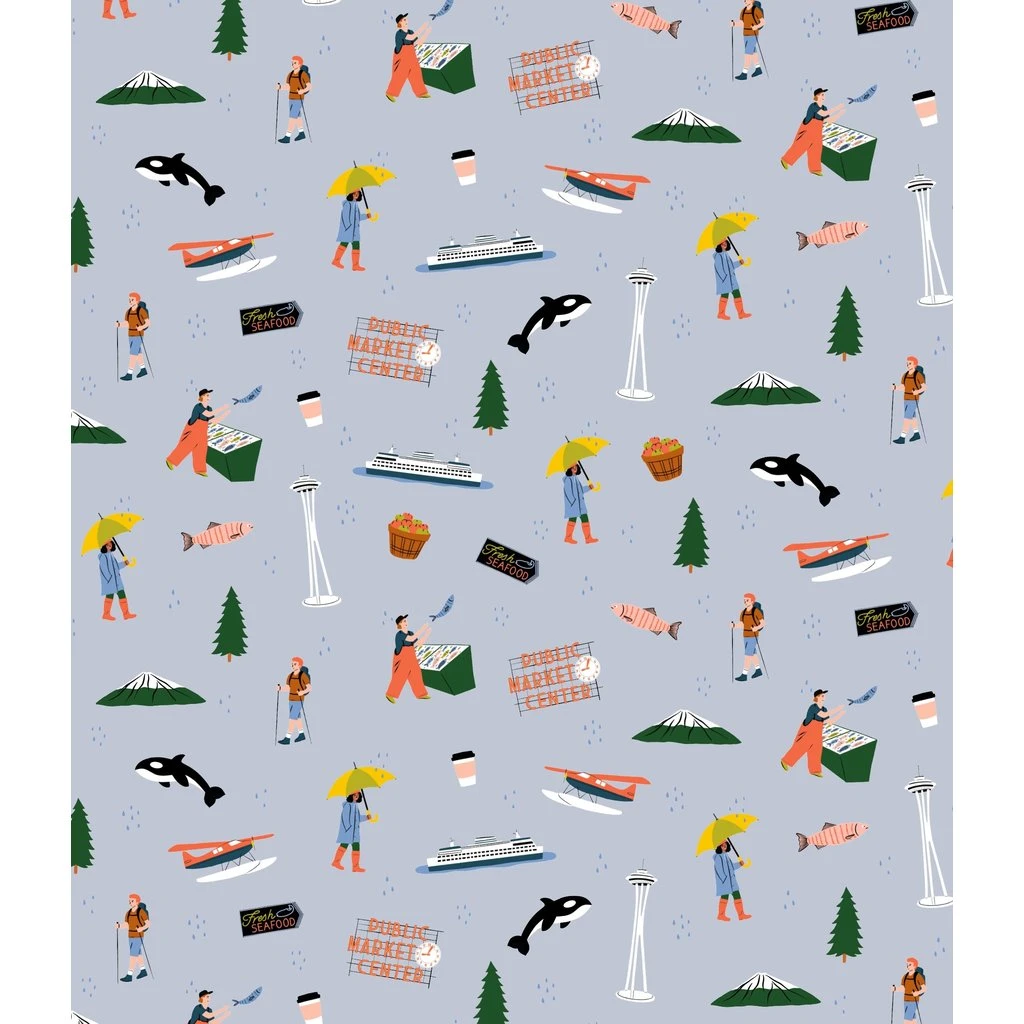 Goodnight Seattle Pajama Set 4 Goodnight Seattle Pajama Set - Image 2