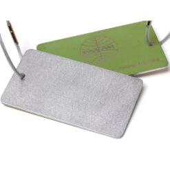 Pan Am 707 Fuselage Luggage Tag Brushed
