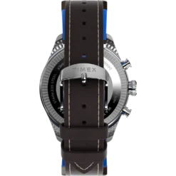 Timex X Pan Am Chronograph 42mm Leather Strap Watch -Men Clothing Store wh1tx timex x pan am chronograph 42mm leather stra 2