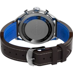 Timex X Pan Am Chronograph 42mm Leather Strap Watch -Men Clothing Store wh1tx timex x pan am chronograph 42mm leather stra 4