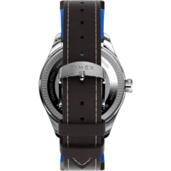 Timex X Pan Am Day-Date 42mm Leather Strap Watch -Men Clothing Store wh1tx timex x pan am day date 42mm leather strap w 3