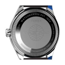 Timex X Pan Am Day-Date 42mm Leather Strap Watch -Men Clothing Store wh1tx timex x pan am day date 42mm leather strap w 4
