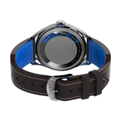 Timex X Pan Am Day-Date 42mm Leather Strap Watch -Men Clothing Store wh1tx timex x pan am day date 42mm leather strap w 5