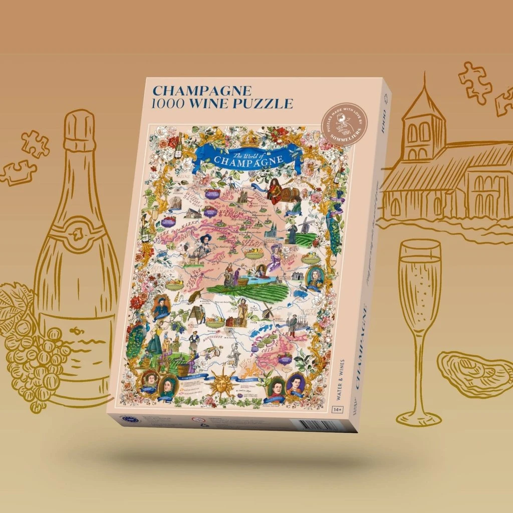 Champagne Wine Puzzle 4 Champagne Wine Puzzle - Image 2