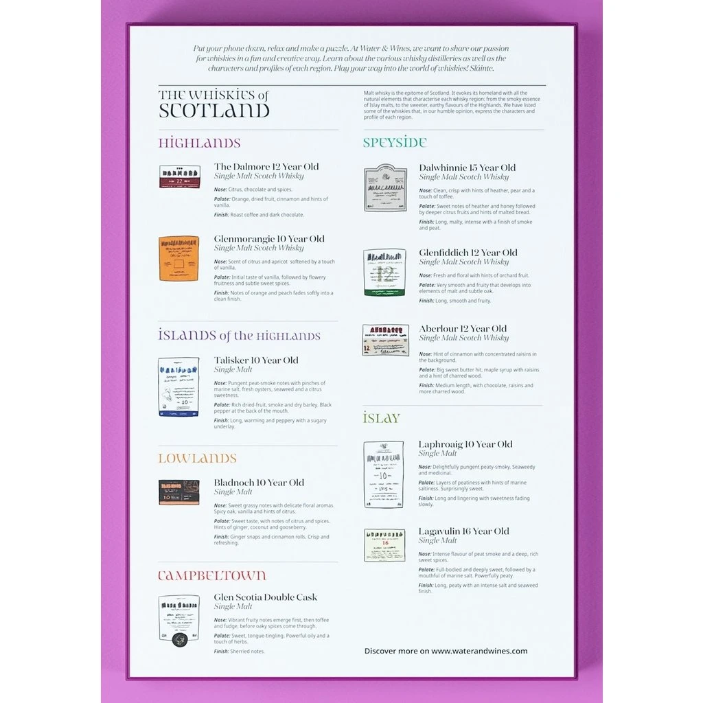 Scotland Whiskey Puzzle 5 Scotland Whiskey Puzzle - Image 3