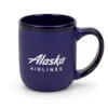 Alaska Airlines Mug -Blue -Men Clothing Store whaa alaska airlines mug blue