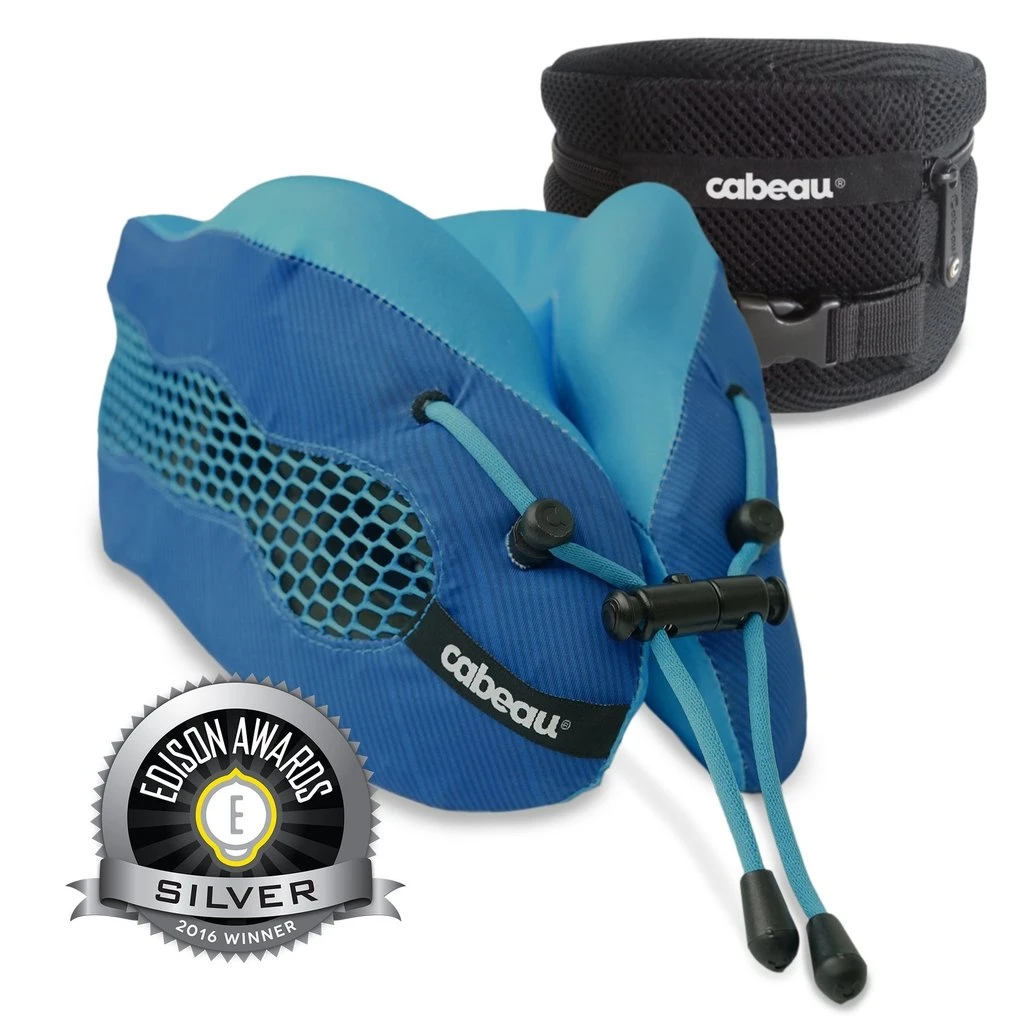 Cabeau Evolution Cool Neck Pillow - Blue 3 Cabeau Evolution Cool Neck Pillow - Blue