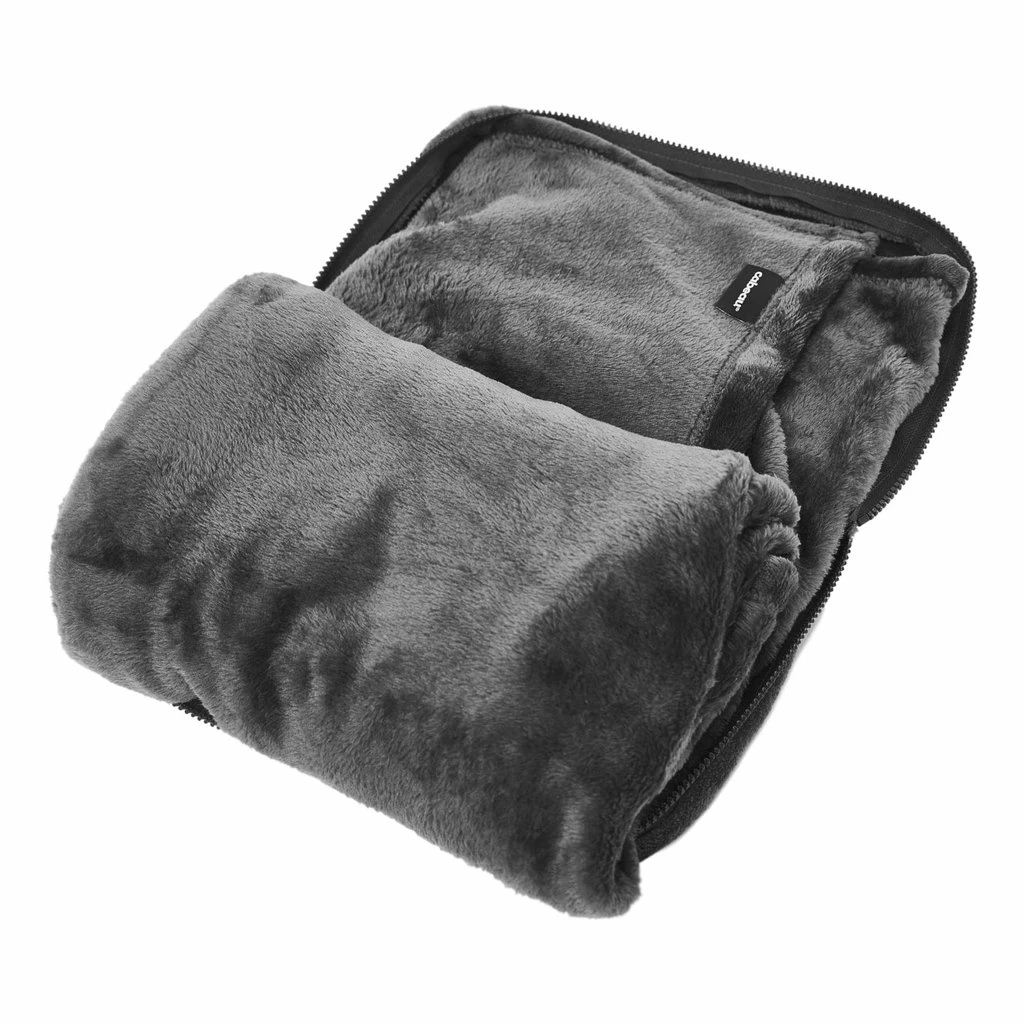 Cabeau Fold 'n Go™ Travel Blanket - Charcoal 6 Cabeau Fold 'n Go™ Travel Blanket - Charcoal - Image 4