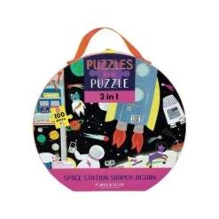 3 In 1 Space Puzzle 100 Piece