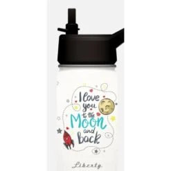 Water Bottle: Kids I Love You To The Moon And Back