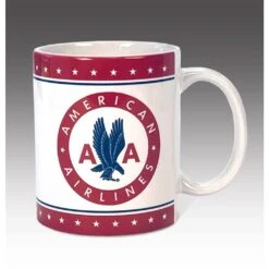 American Airlines Vintage Logo Premium Mug